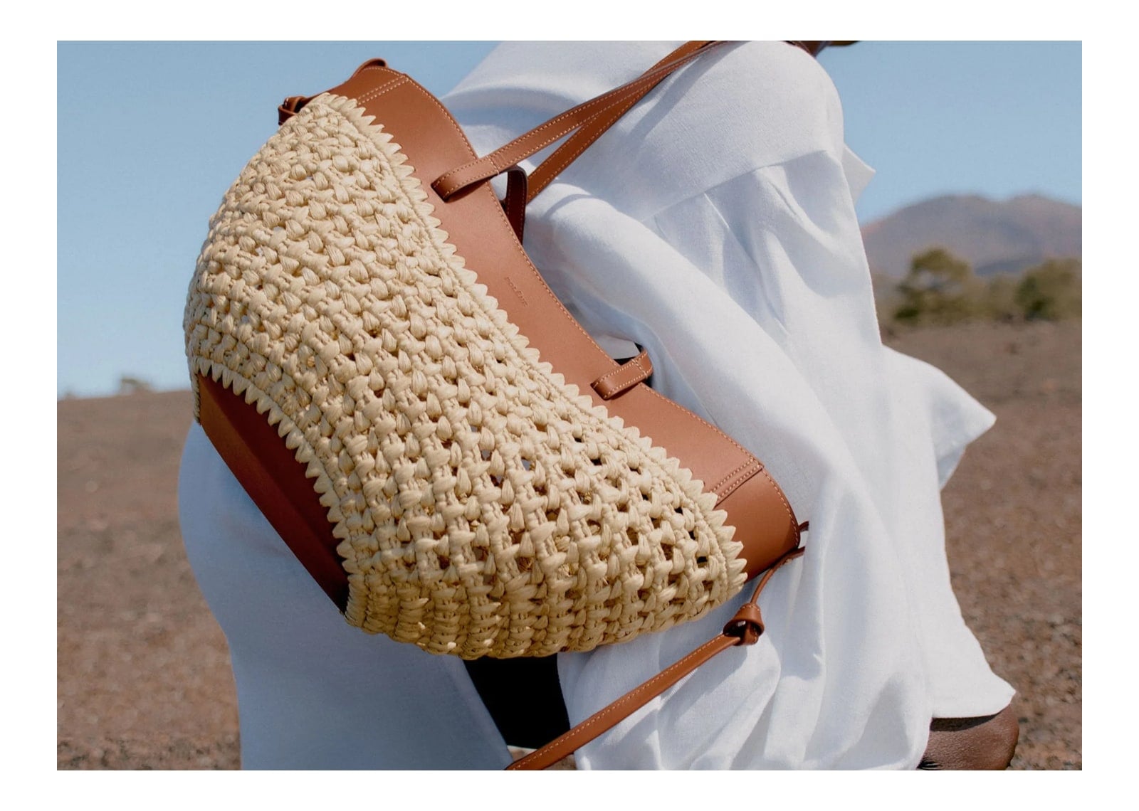 Polène Cyme Mini Edition Raffia - görsel 2