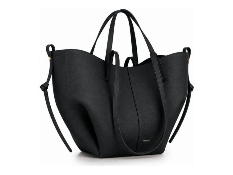 Polène Cyme Mini Edition Textured Deep Blue