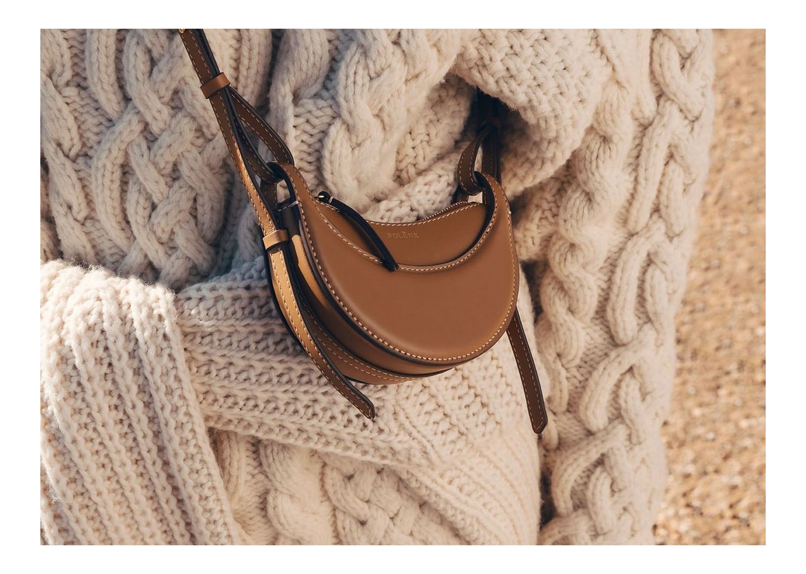 Polène Numéro Dix Micro Edition Smooth Camel - görsel 3