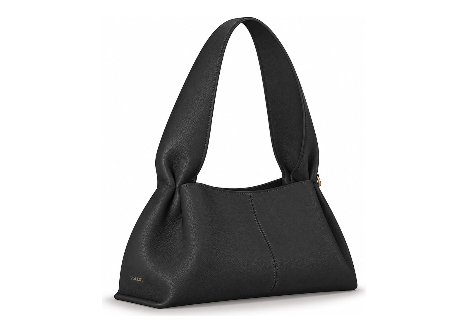 Polène Numéro Neuf East West Edition Textured Black