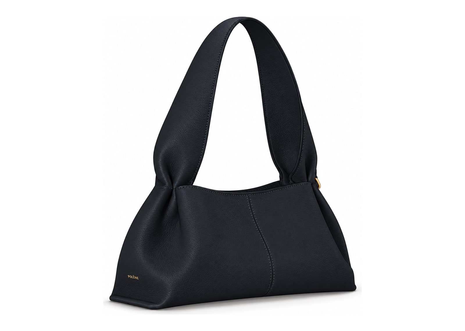 Polène Numéro Neuf East West Edition Textured Deep Blue