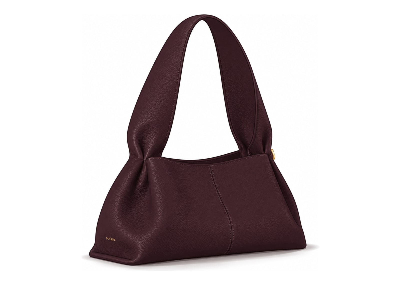 Polène Numéro Neuf East West Edition Textured Plum