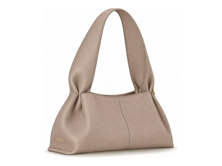 Polène Numéro Neuf East West Edition Textured Taupe