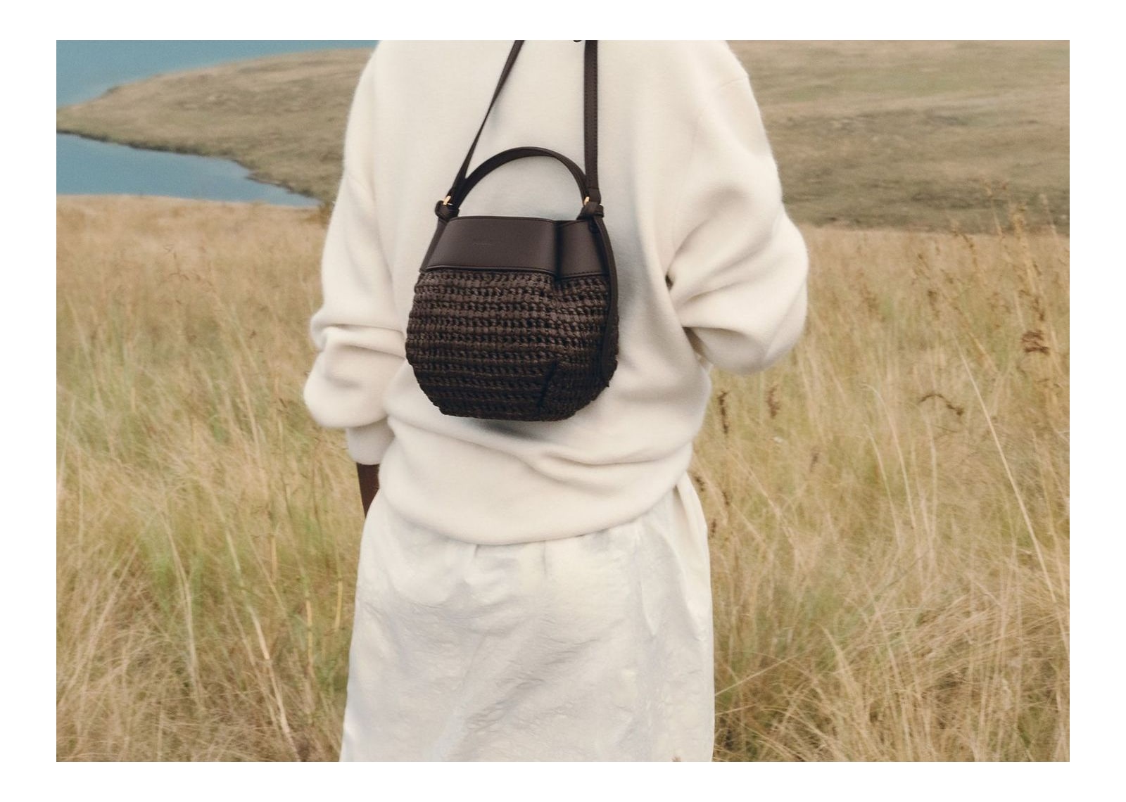 Polène Tsubi Edition Raffia Ebony - görsel 2