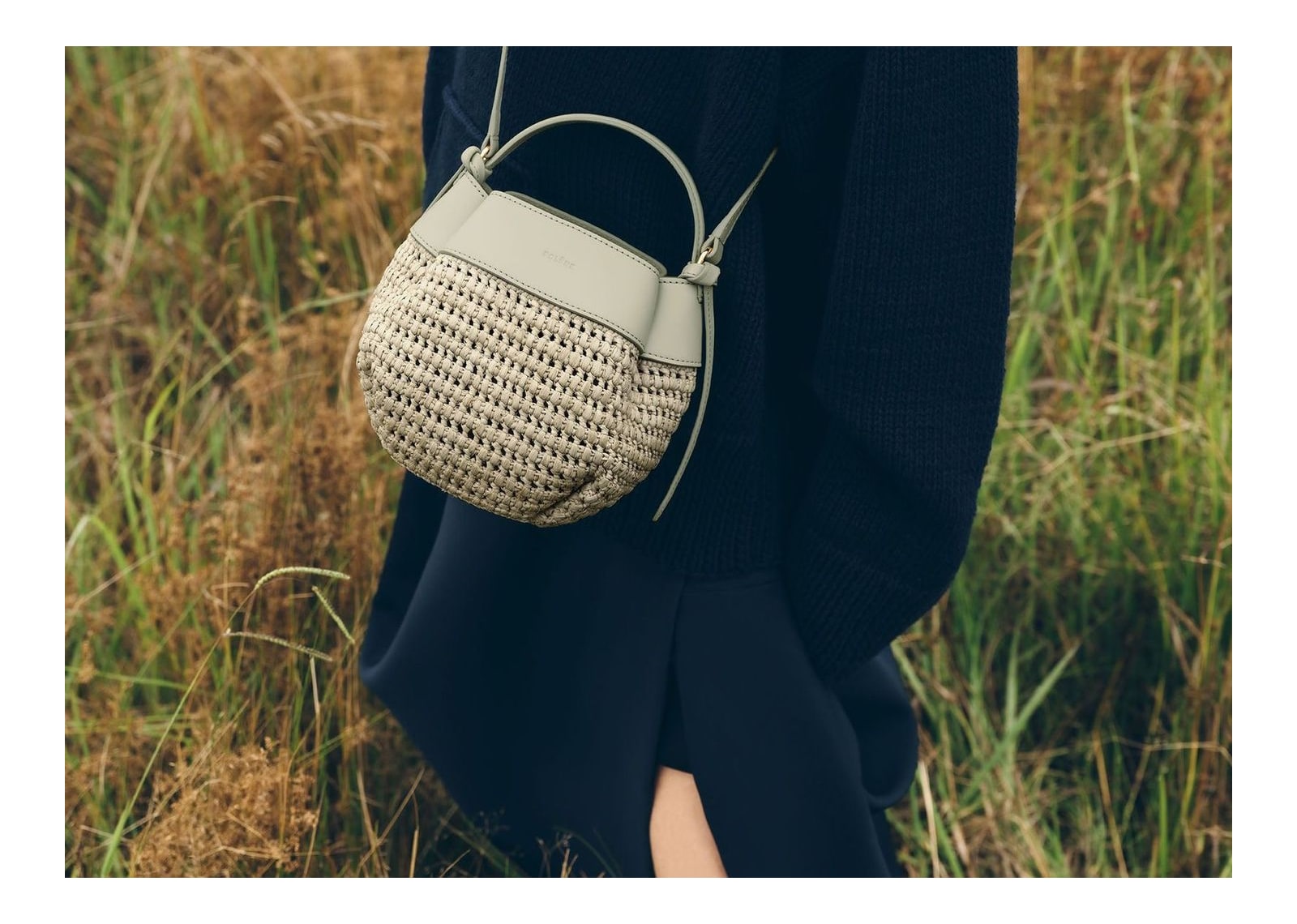 Polène Tsubi Edition Raffia Laurel - görsel 3