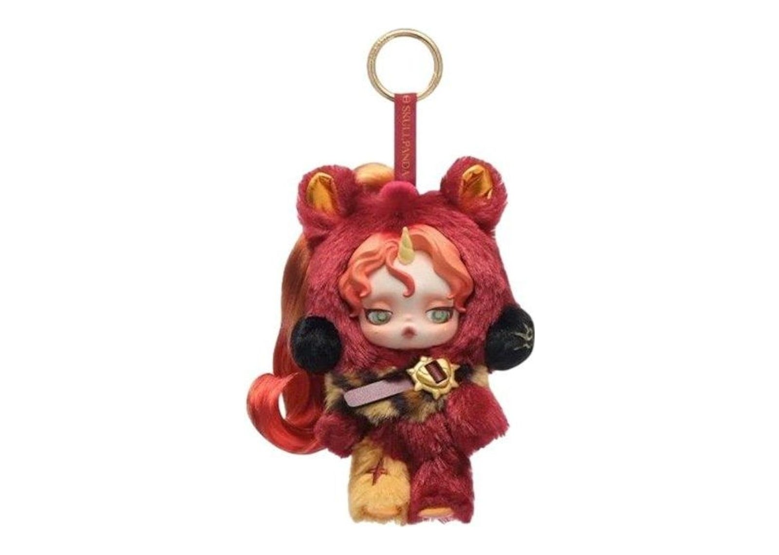 Pop Mart Skullpanda x My Little Pony Series Sunset Shimmer Secret Edition Plush Doll Pendant