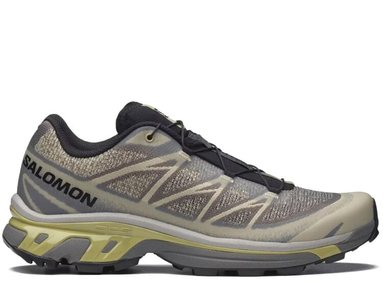 Salomon XT-6 Shadow Dark Gull Gray Bog Sweet Pea