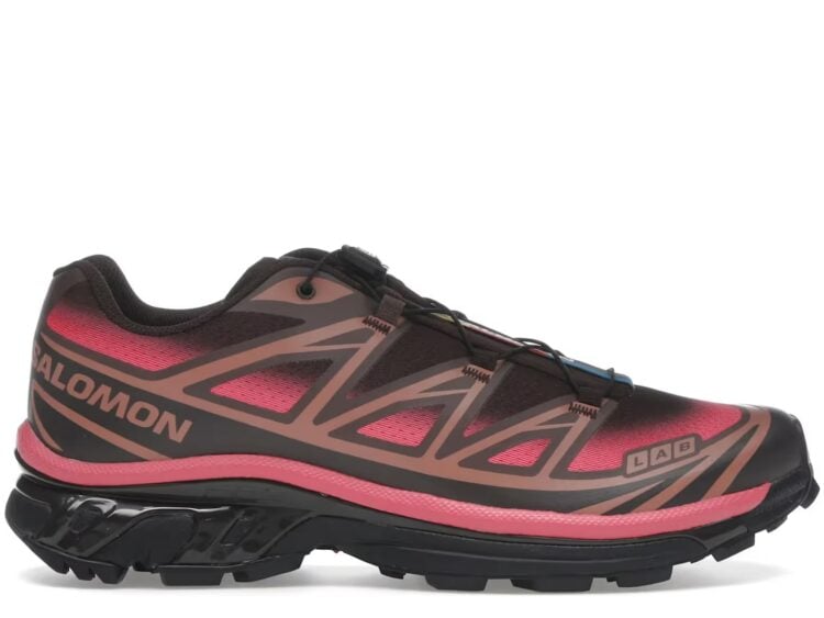 Salomon XT-6 Skyline Black Coffee Rouge Red