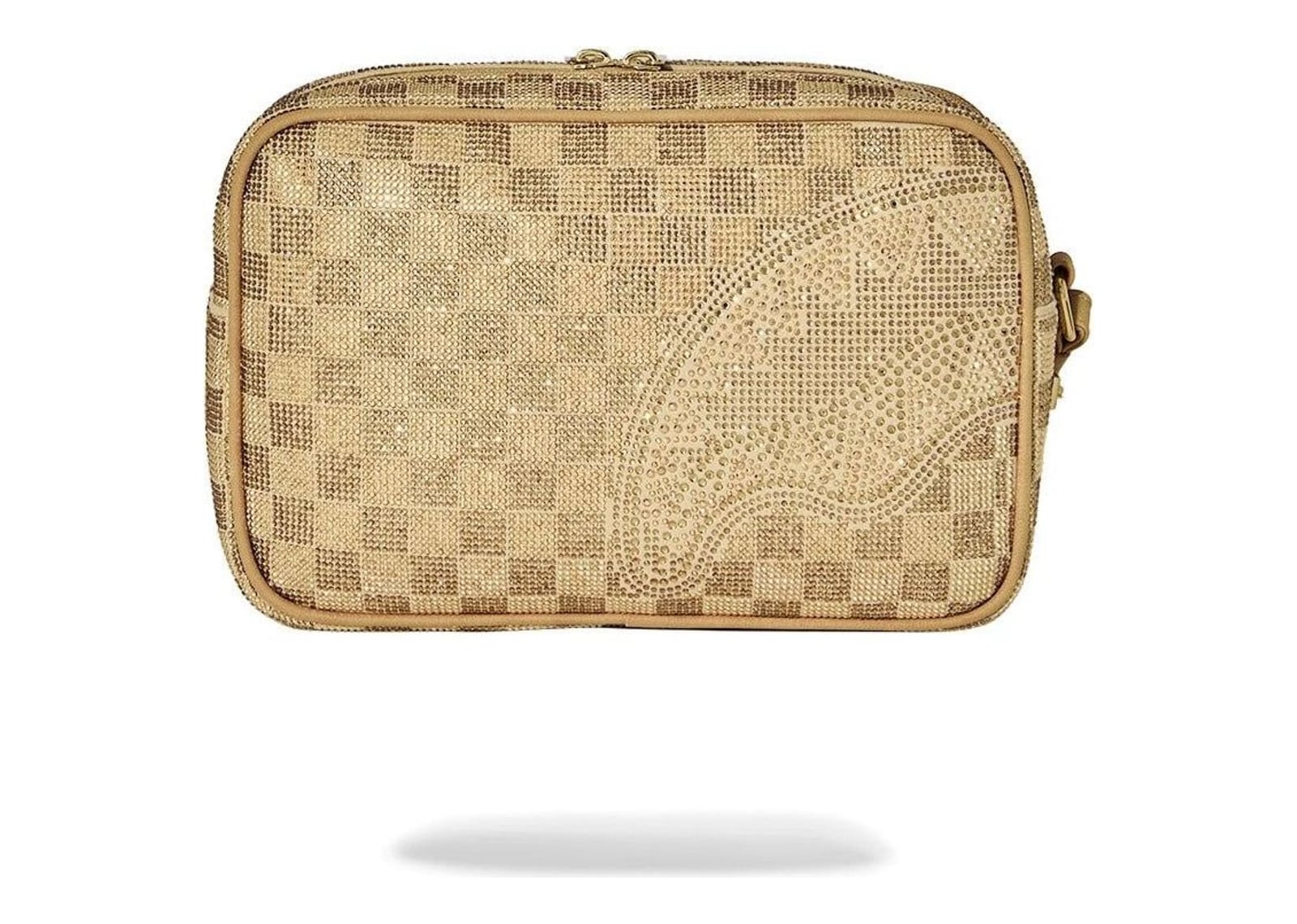 Sprayground 2 Tone Gold Trinity Toiletry Brick Gold - görsel 3