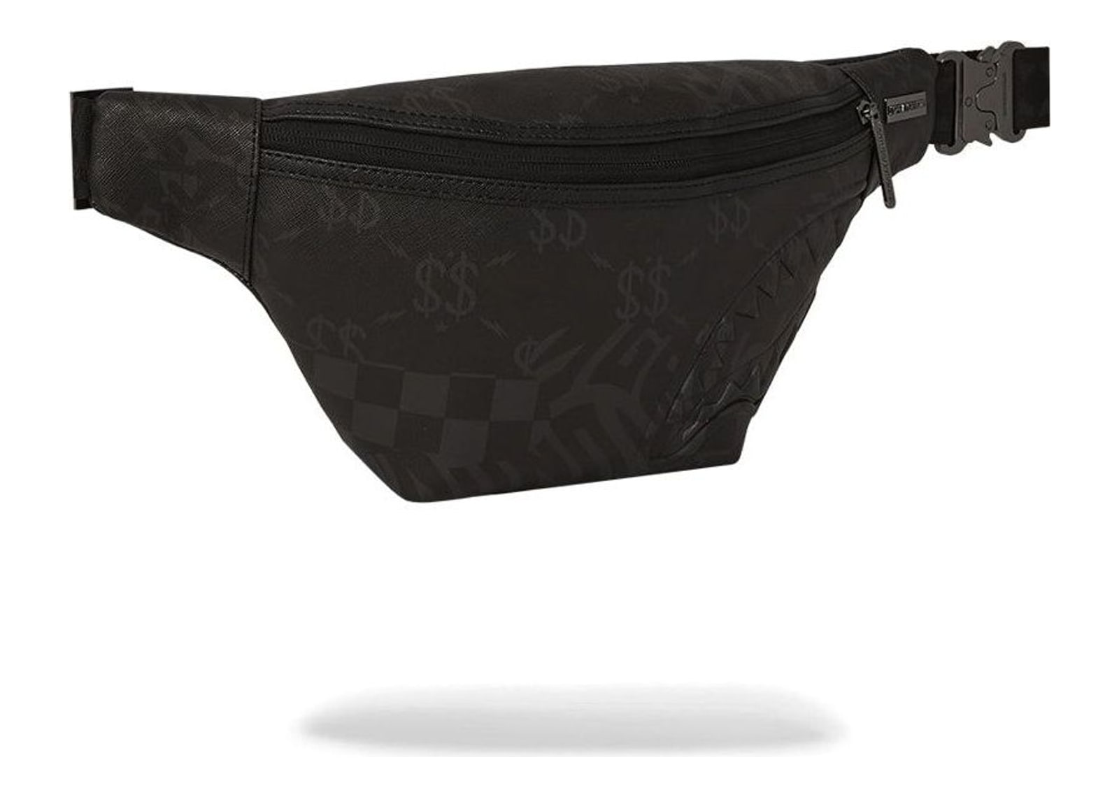 Sprayground 3AM Check Crossbody Black - görsel 2