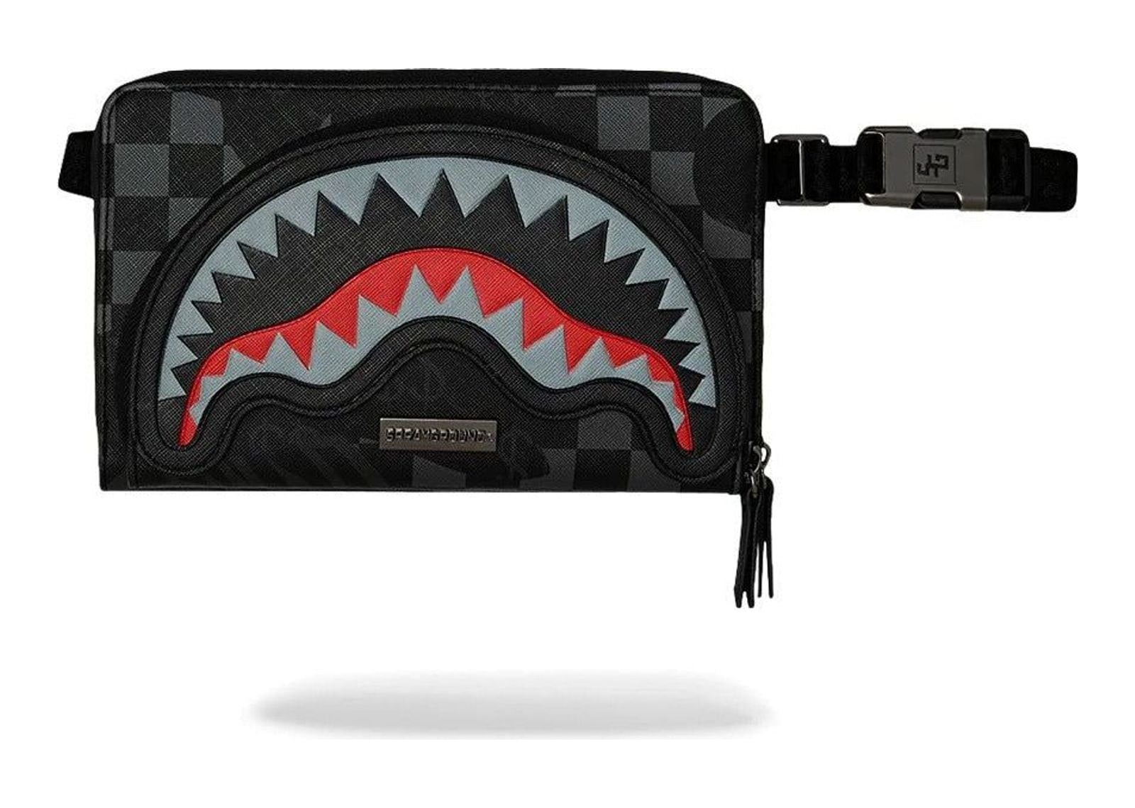 Sprayground 4AM Red Shark Crossbody Red