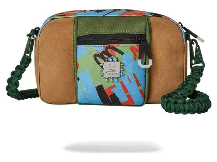 Sprayground AI Sandflower Special Ops Messenger Green