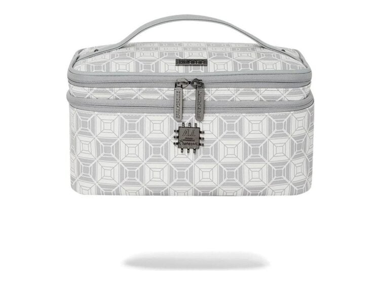 Sprayground AI Stunna Cream Cosmetic Grey