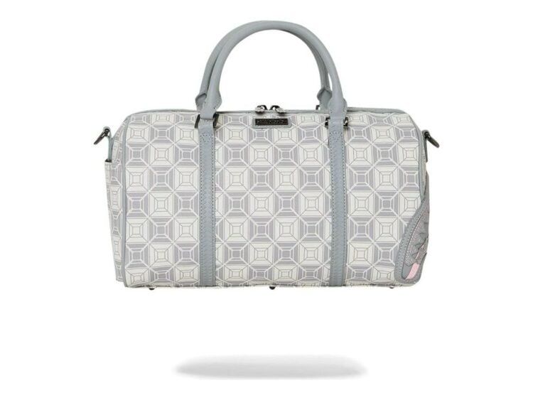 Sprayground AI Stunna Cream Mini Duffle Grey