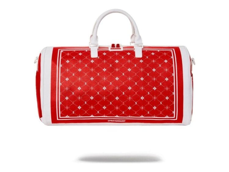 Sprayground Bandana Duffle Red