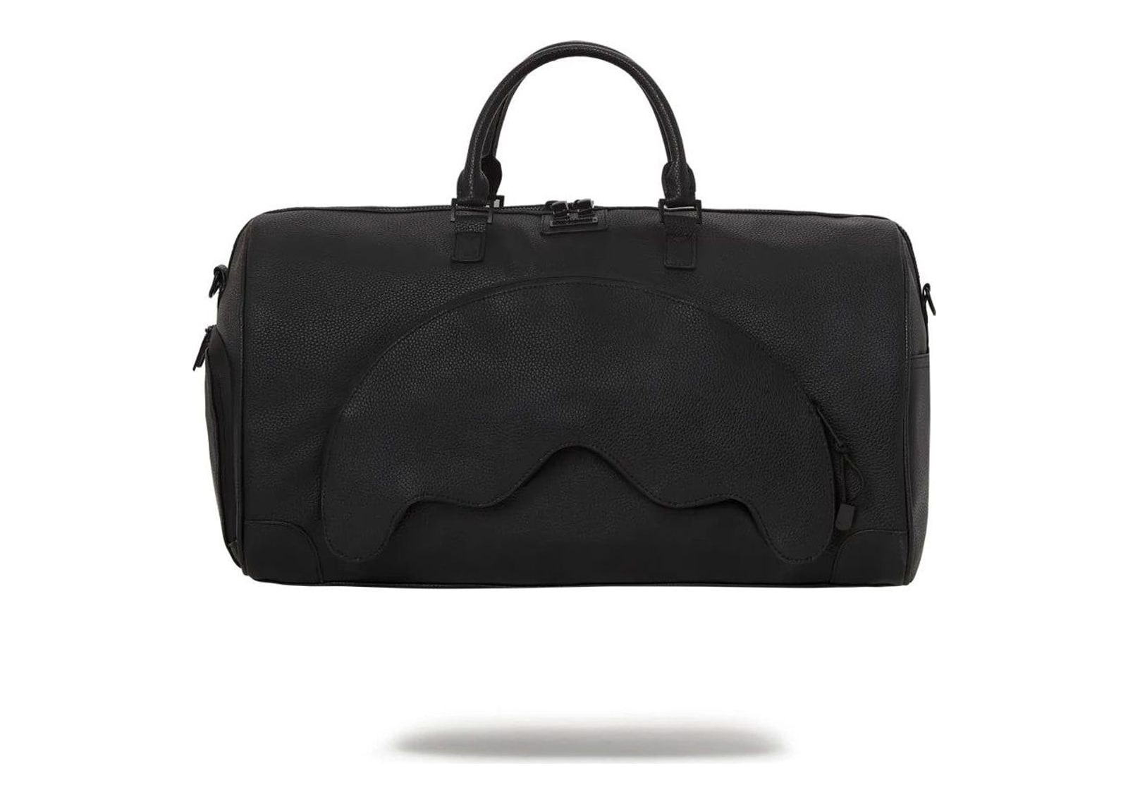 Sprayground Black PVC Sharkpocket Duffle Black