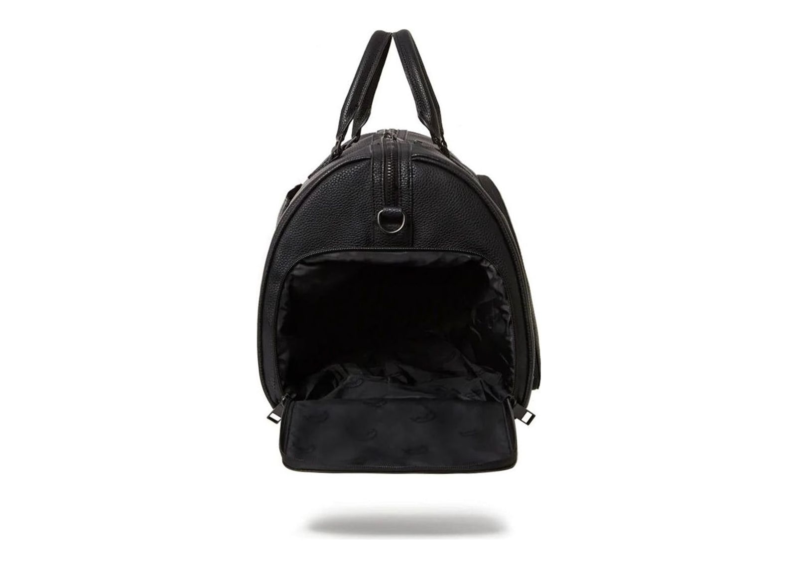 Sprayground Black PVC Sharkpocket Duffle Black - görsel 8