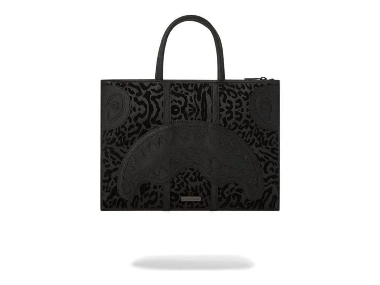Sprayground Black Twilight Laptop Tablet Bag Black