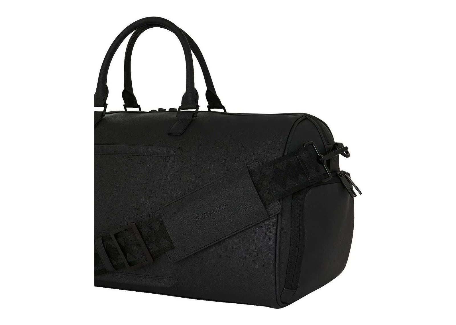 Sprayground Blacked Out Embossed Gold Tooth Duffle Gold - görsel 6