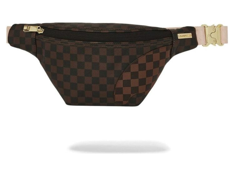 Sprayground Boujee Strap Crossbody Brown