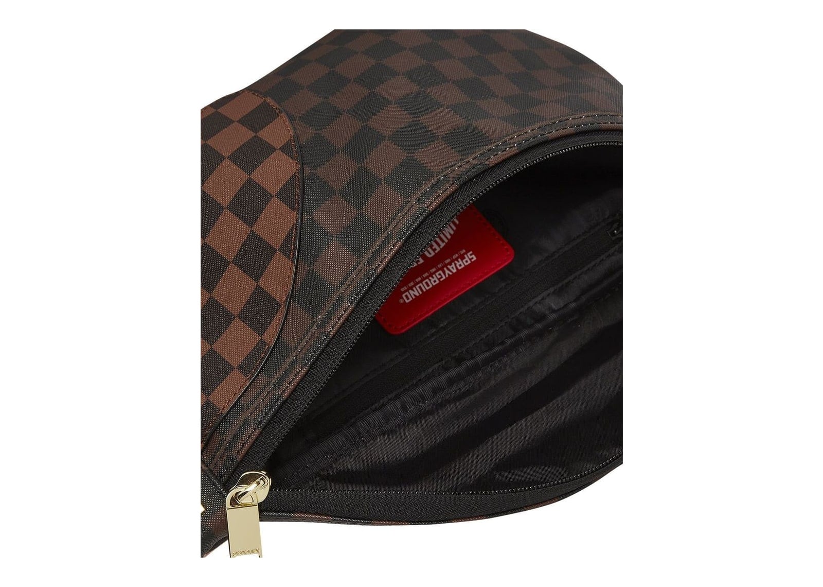 Sprayground Boujee Strap Crossbody Brown - görsel 5