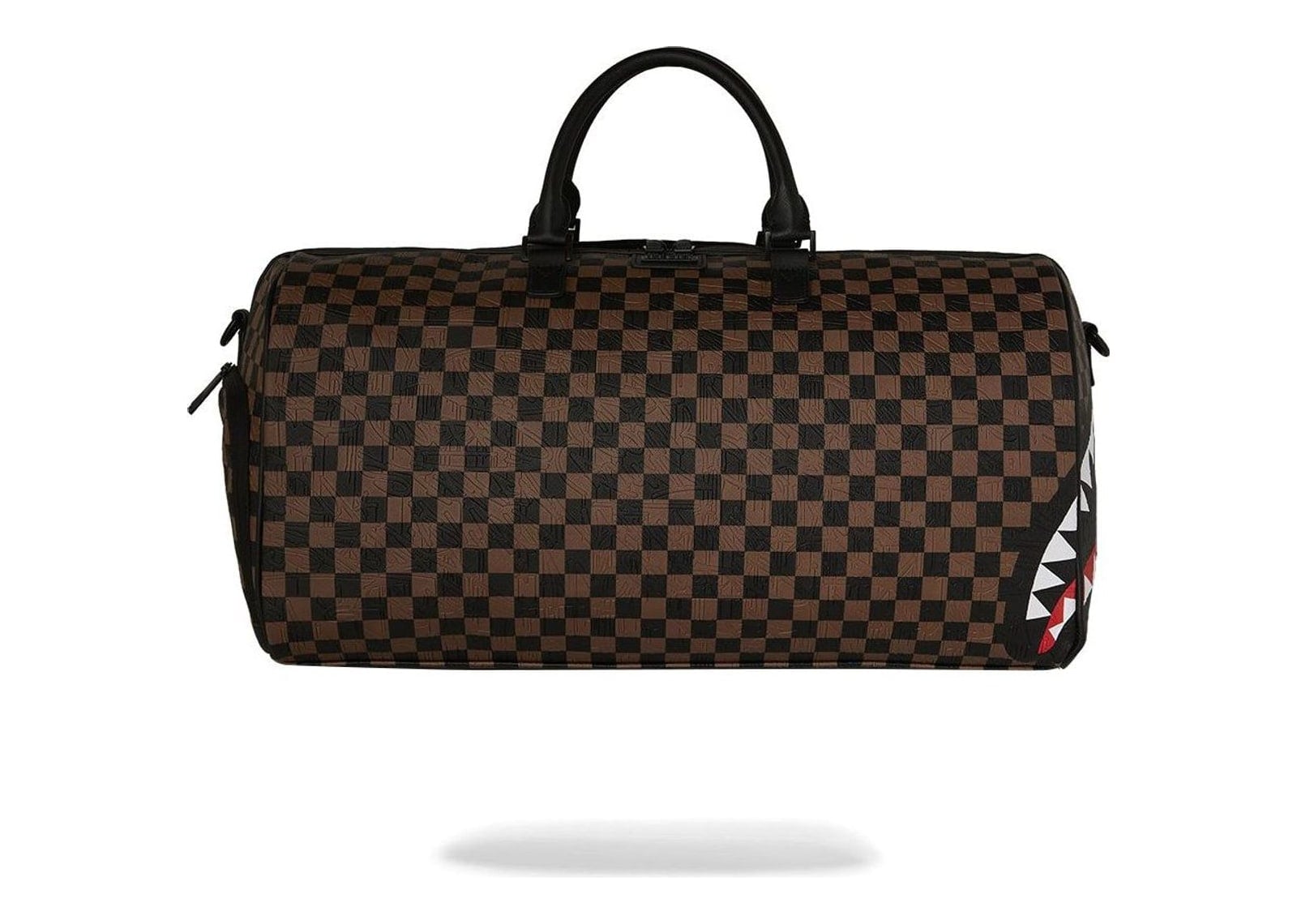 Sprayground Check 2 Emboss Duffle Brown