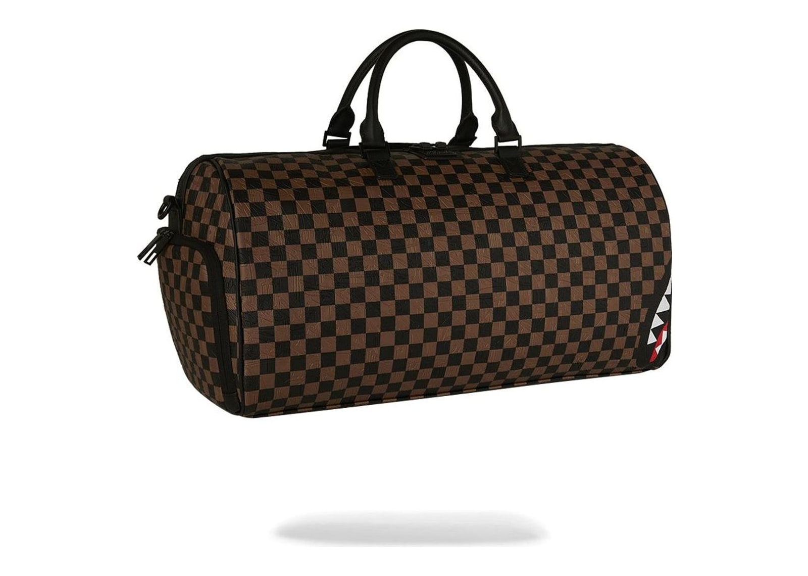 Sprayground Check 2 Emboss Duffle Brown - görsel 2