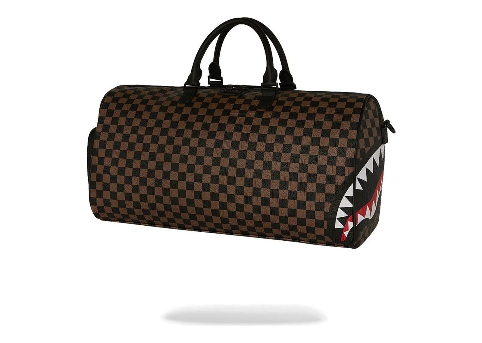 Sprayground Check 2 Emboss Duffle Brown - görsel 3