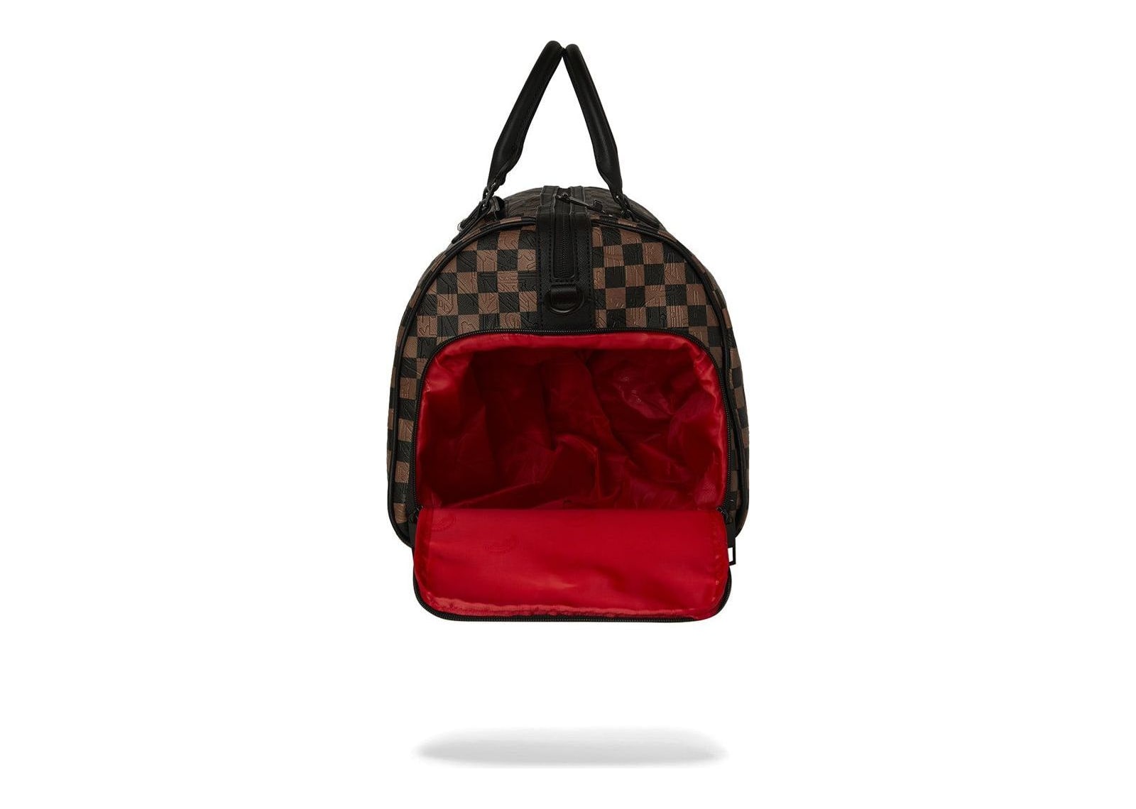 Sprayground Check 2 Emboss Duffle Brown - görsel 7