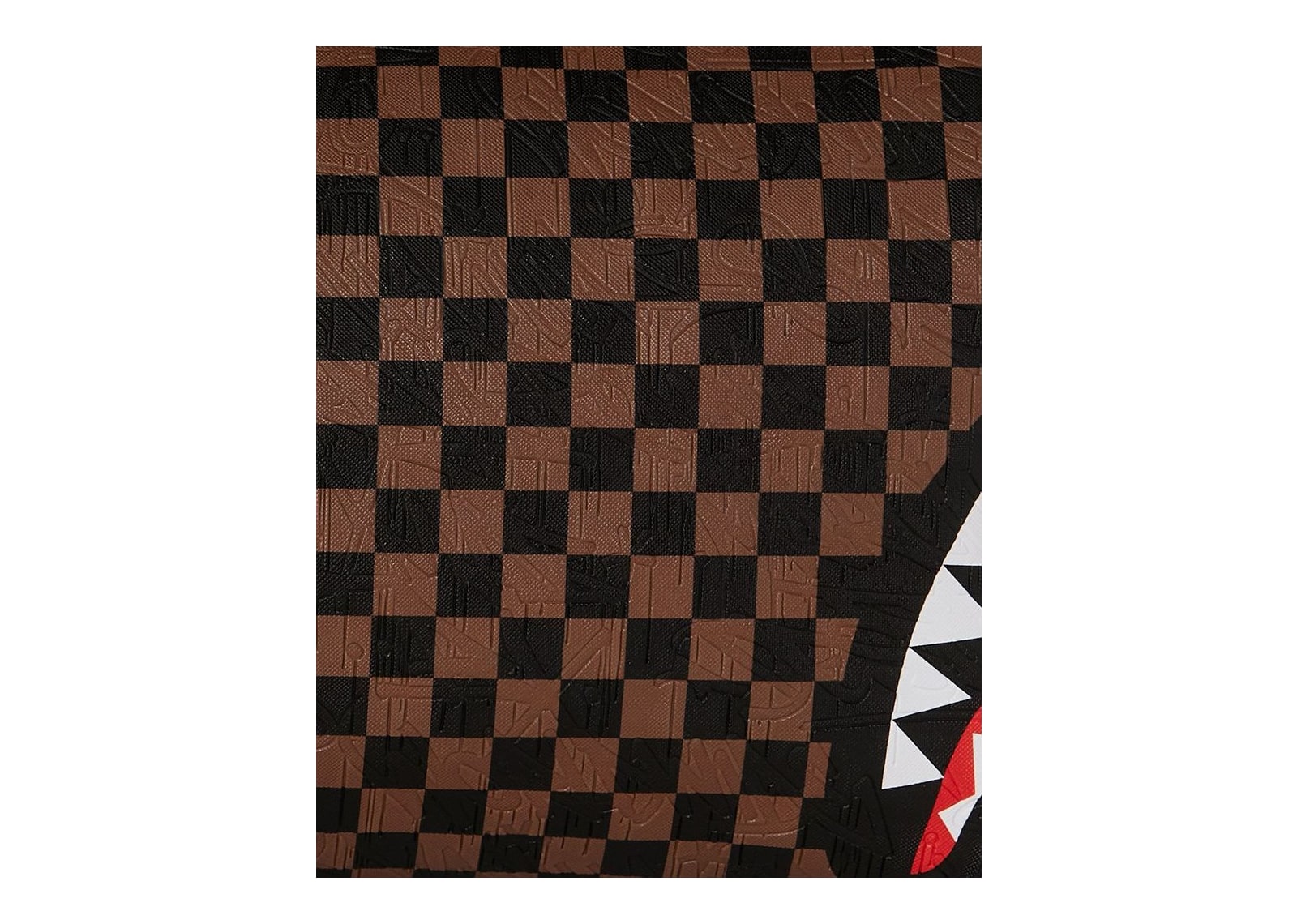 Sprayground Check 2 Emboss Duffle Brown - görsel 9