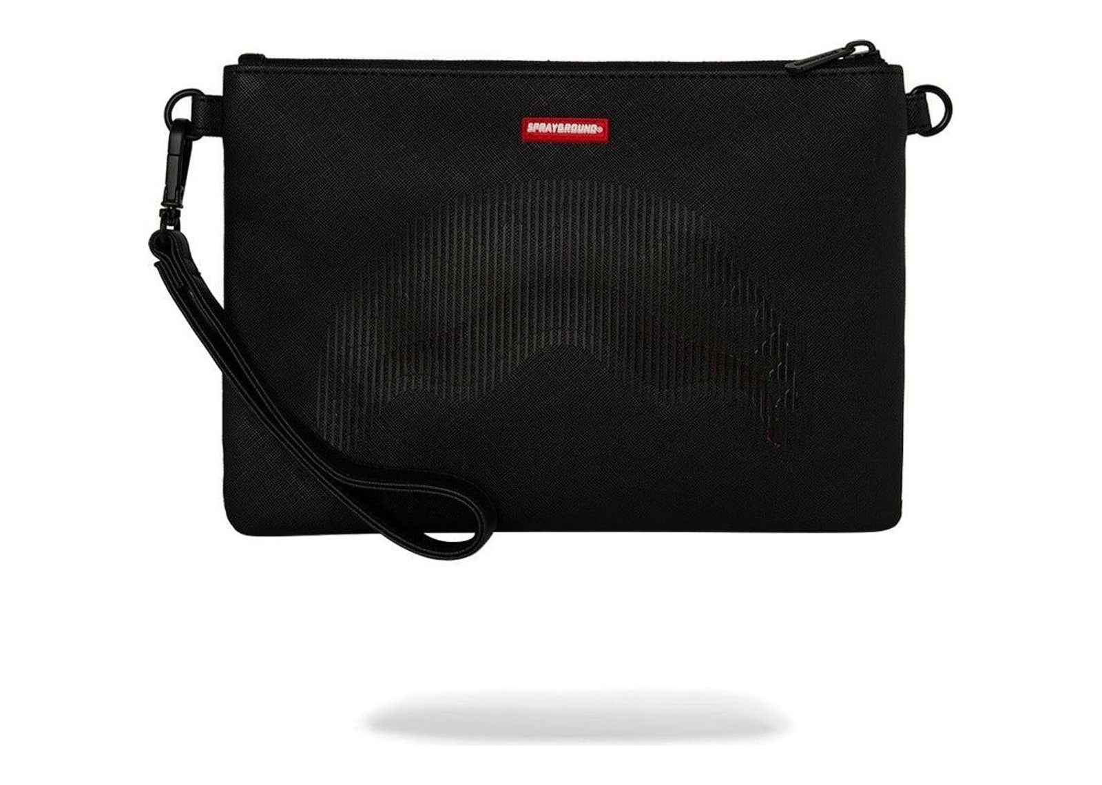 Sprayground Disappearing Shark Crossover Clutch Black - görsel 5