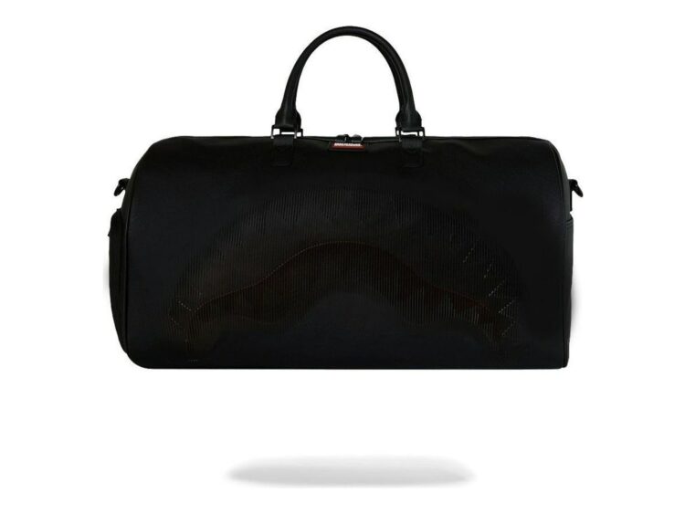 Sprayground Disappearing Shark Duffle Black