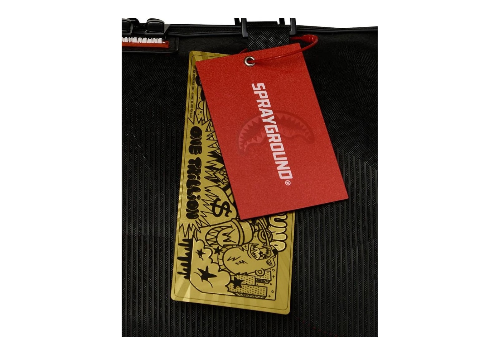 Sprayground Disappearing Shark Duffle Black - görsel 10