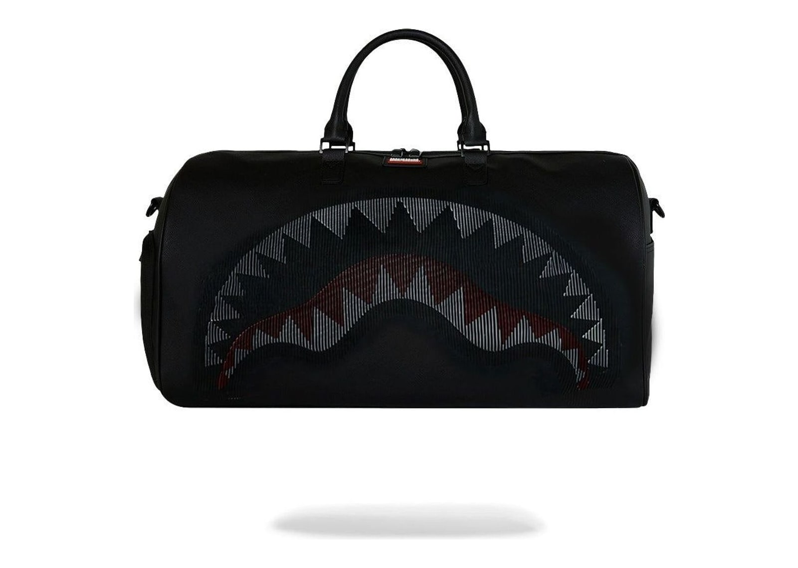 Sprayground Disappearing Shark Duffle Black - görsel 2