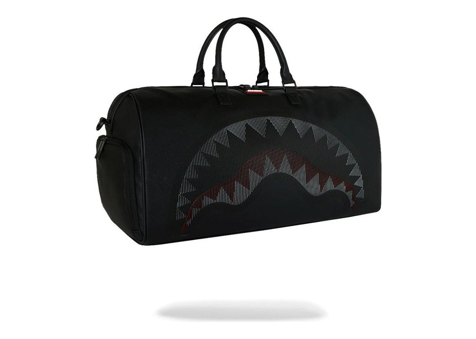 Sprayground Disappearing Shark Duffle Black - görsel 3