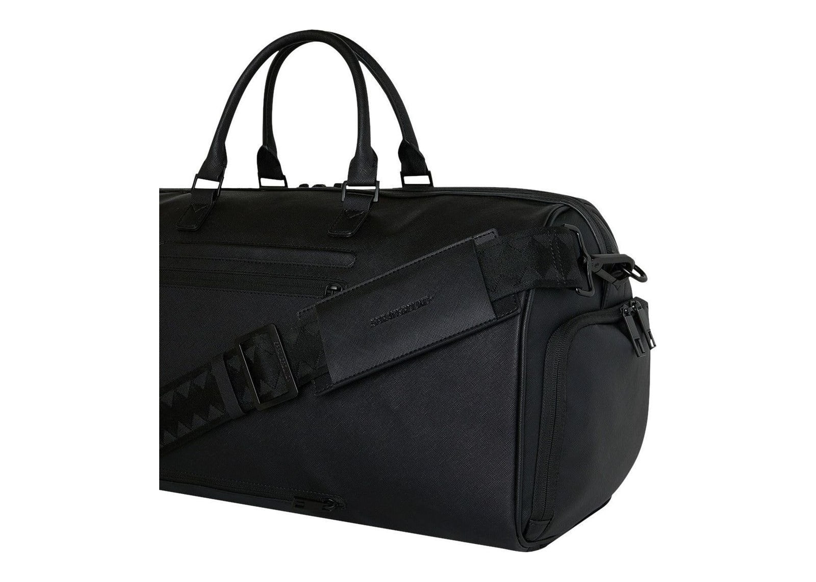 Sprayground Disappearing Shark Duffle Black - görsel 6