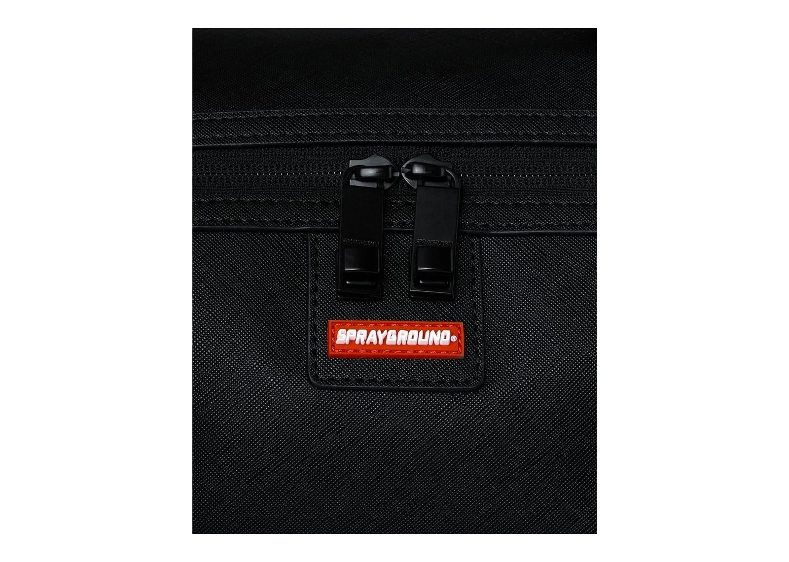 Sprayground Disappearing Shark Duffle Black - görsel 7