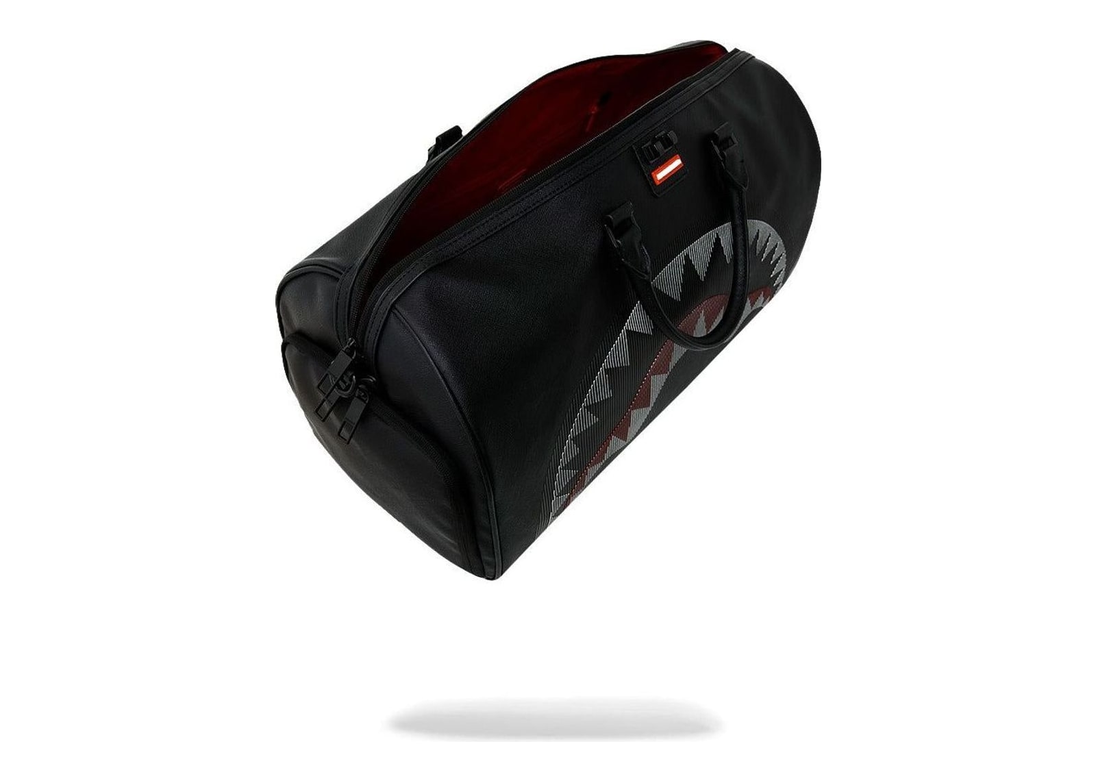 Sprayground Disappearing Shark Duffle Black - görsel 9