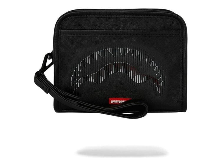 Sprayground Disappearing Shark Handbag Black