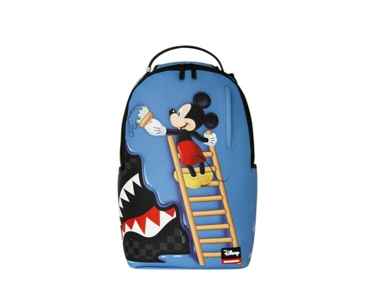 Sprayground Disney Mickey Painting Donald Backpack Multicolor