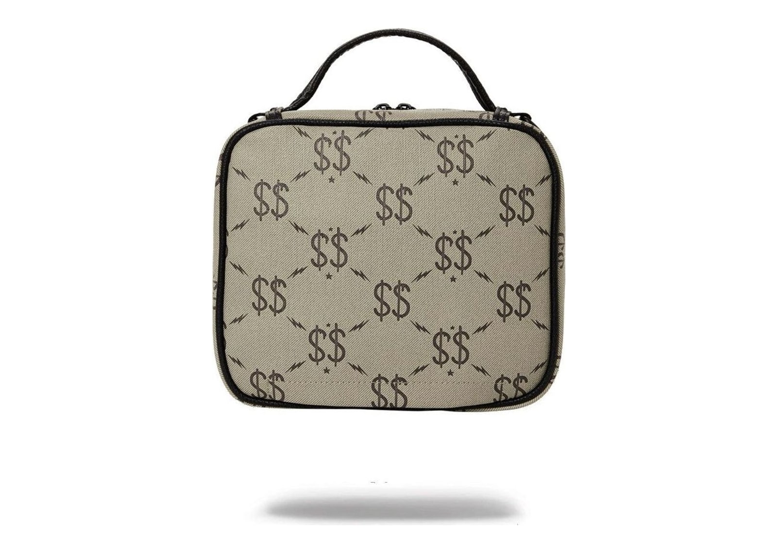 Sprayground Double Money Toiletry With Strap Grey - görsel 4