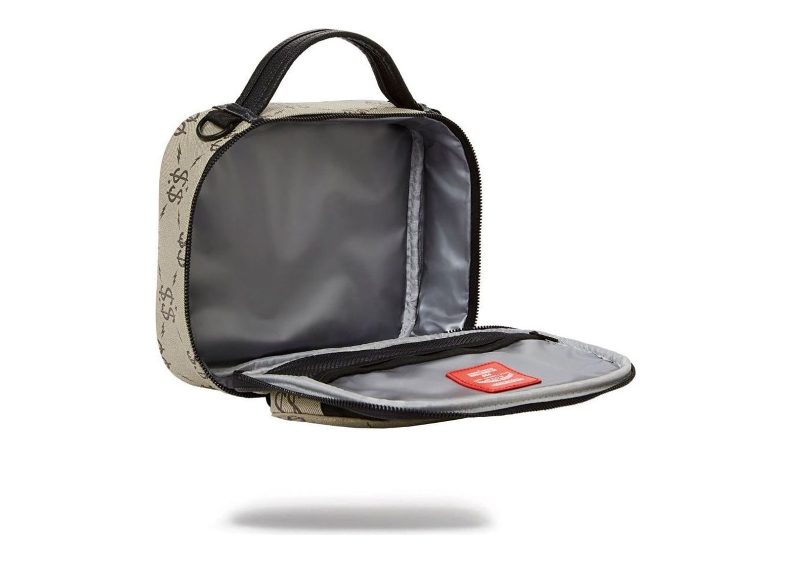 Sprayground Double Money Toiletry With Strap Grey - görsel 7