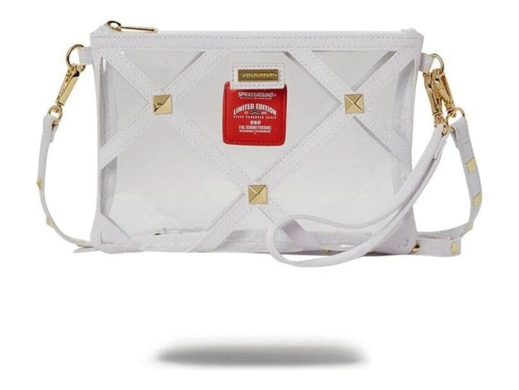 Sprayground Du Louvere Pouchette White