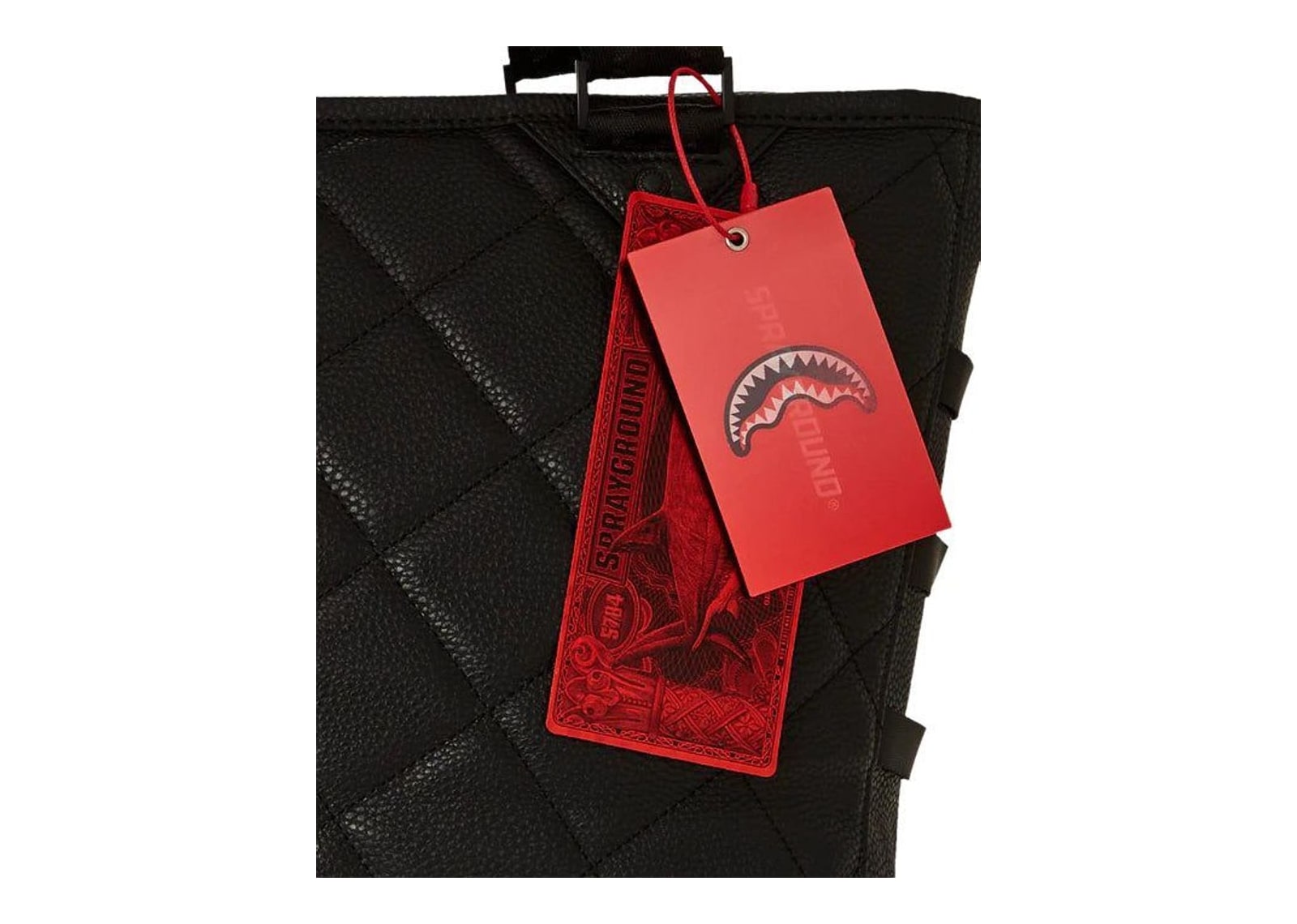 Sprayground Embossed Boss Special Ops Tote Black - görsel 13