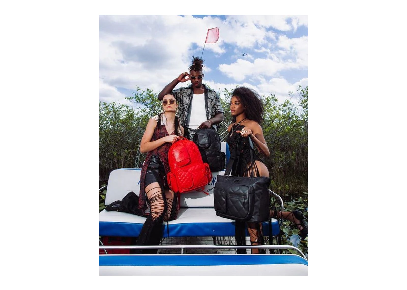 Sprayground Embossed Boss Special Ops Tote Black - görsel 4
