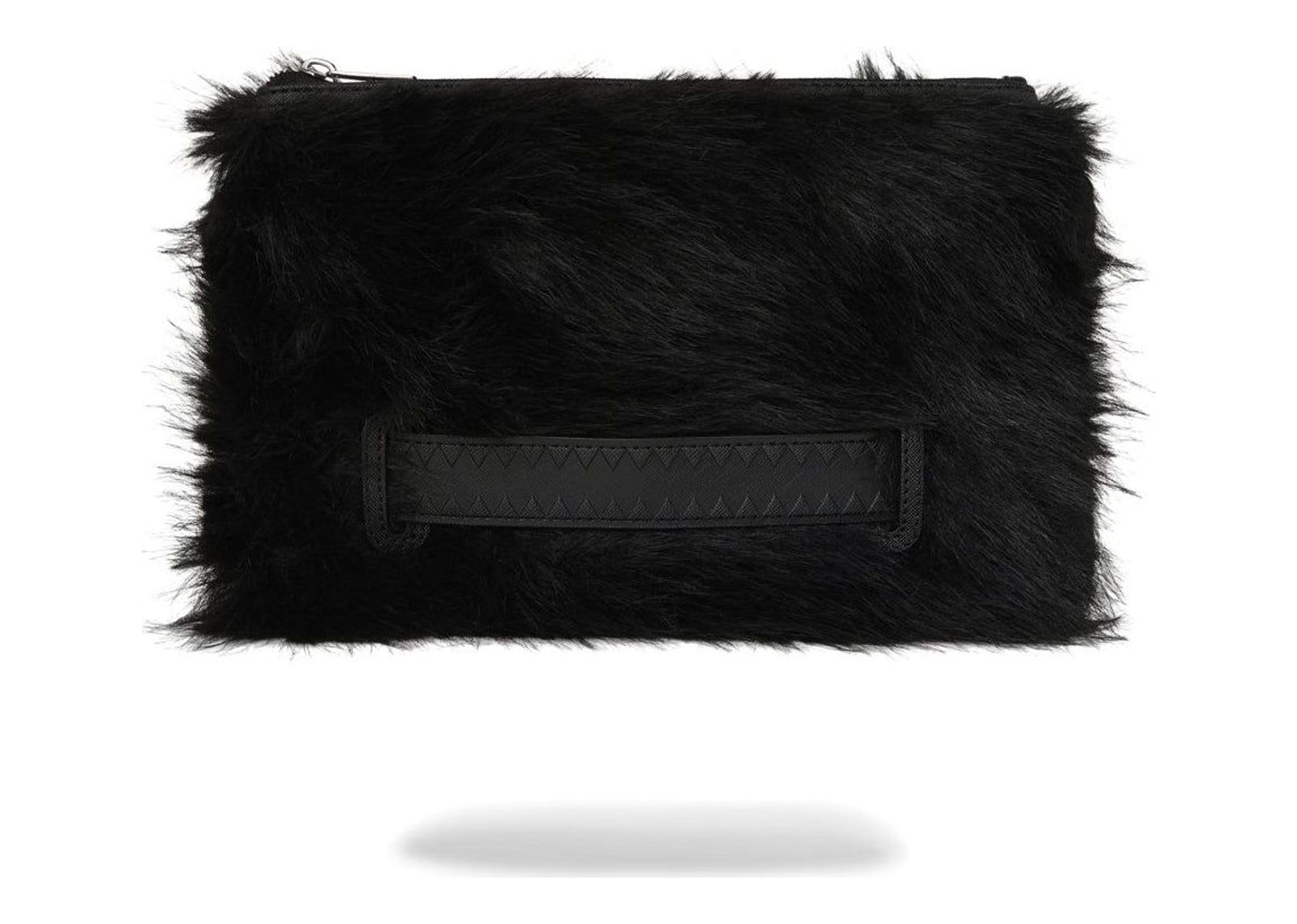 Sprayground Fur Cray Black Crossover Clutch Black - görsel 3