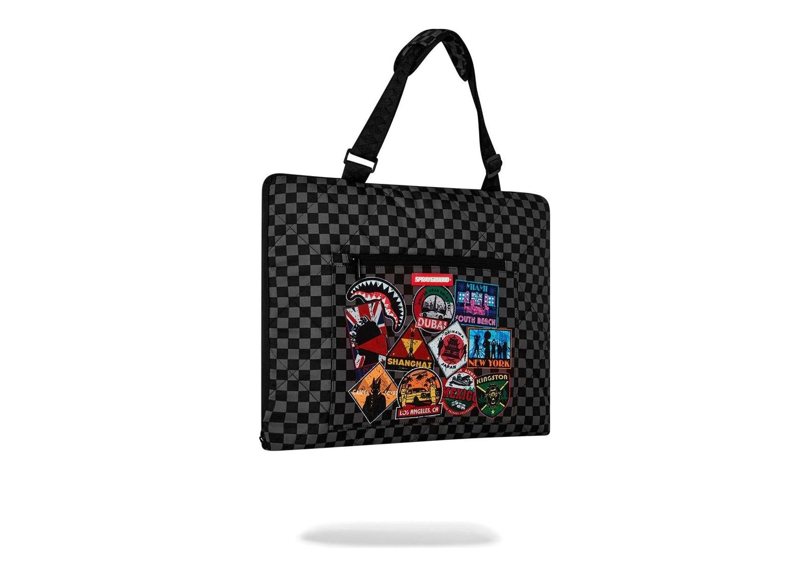 Sprayground Global Mogul Beach Throw Black - görsel 3