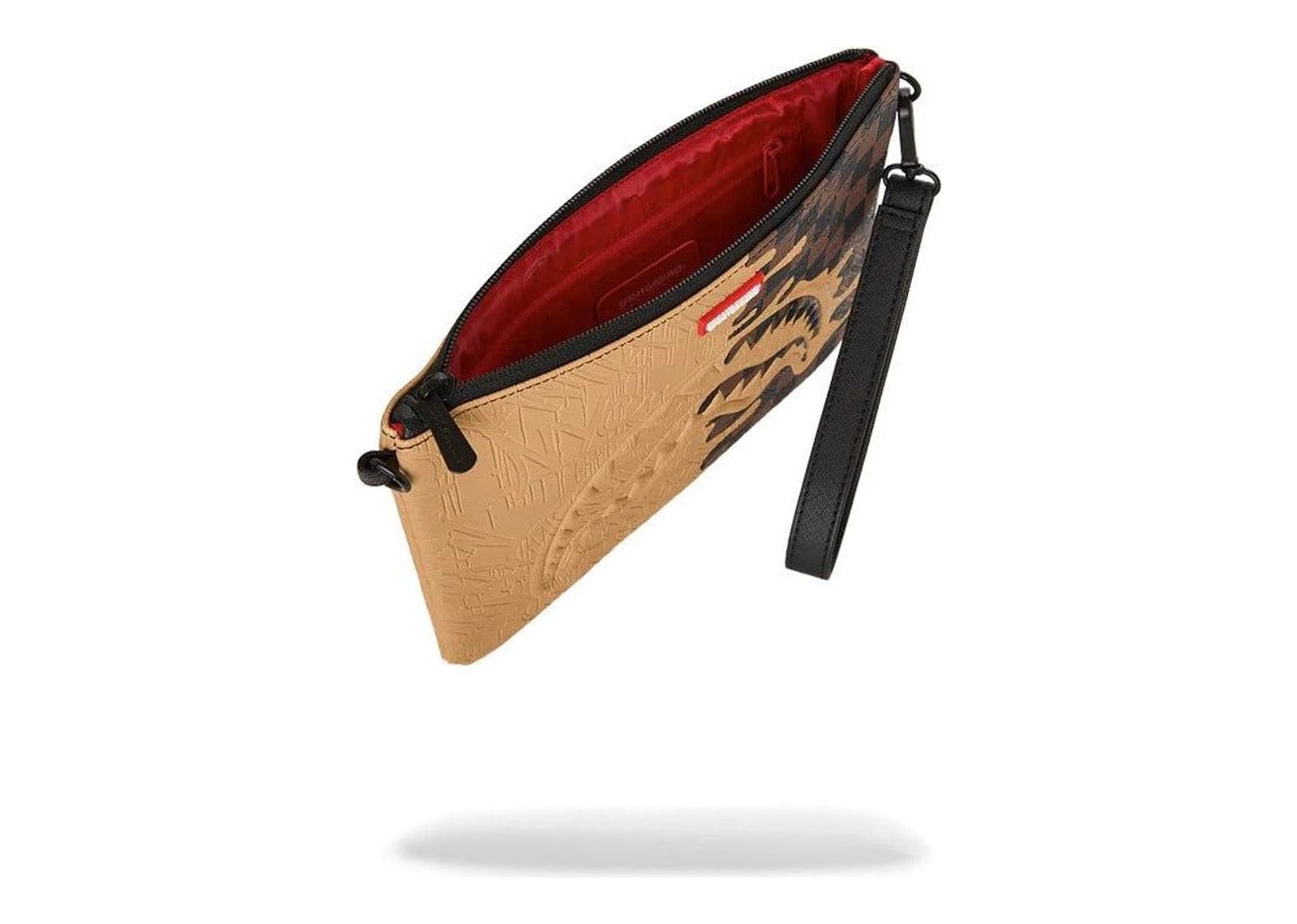 Sprayground Henny Melt Crossover Clutch Beige - görsel 7