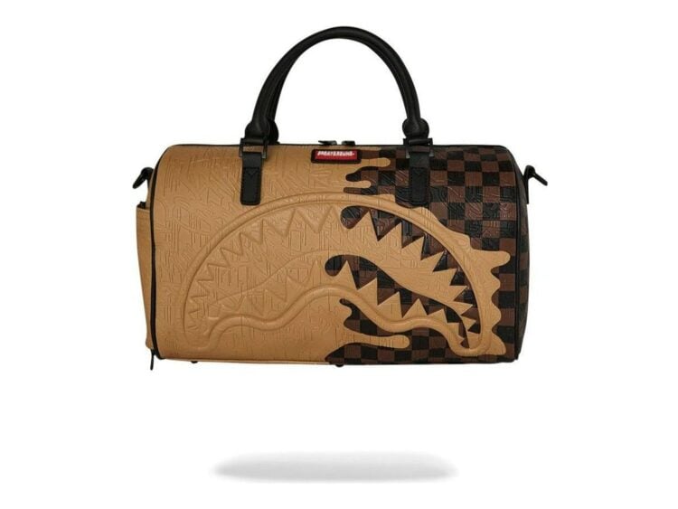 Sprayground Henny Melt Mini Duffle Beige