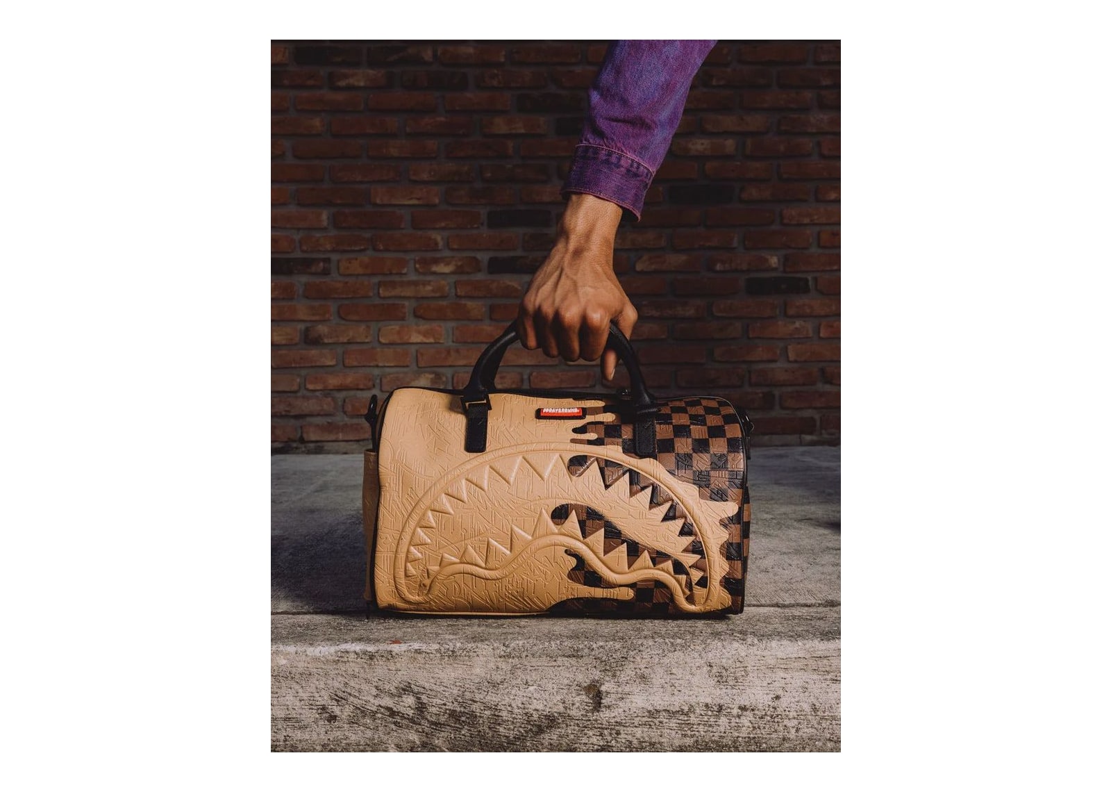 Sprayground Henny Melt Mini Duffle Beige - görsel 2